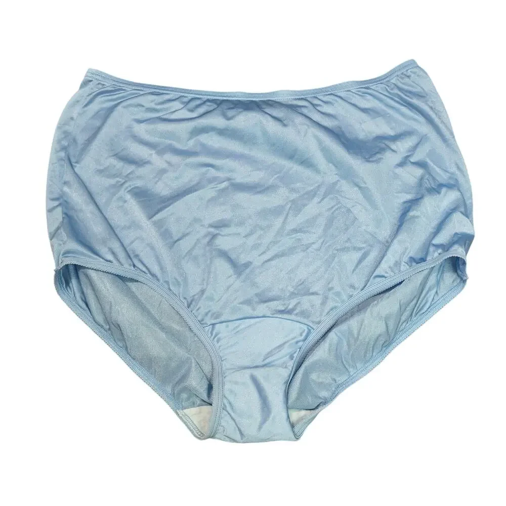 Vanity Fair Perfectly Yours Ravissant Nylon Full Pantie 15712 Blue 7/L